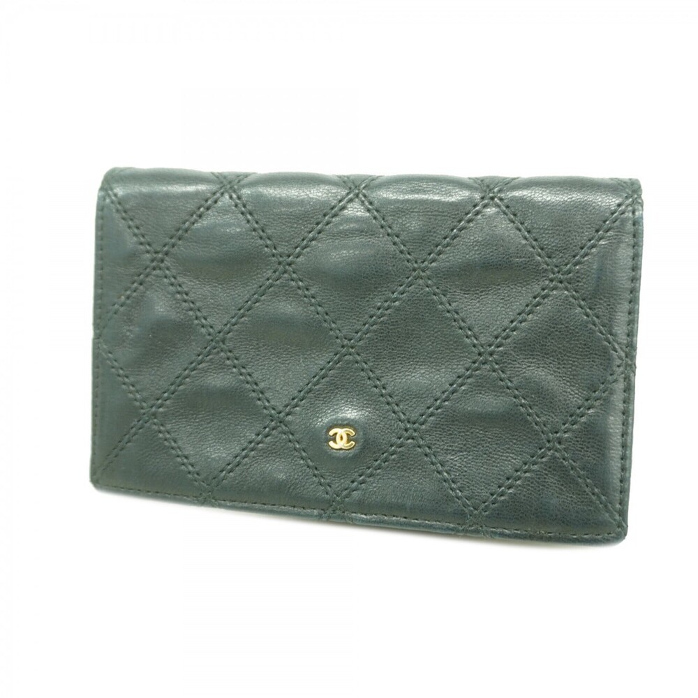 CHANEL Black Leather Wallet - Picture 1 of 9